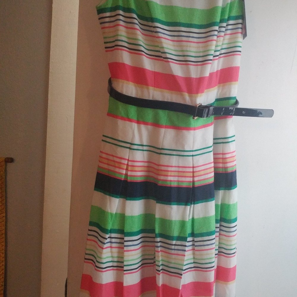 Tommy Hilfiger Stripe Sleeveless Dress - Picture 2 of 3